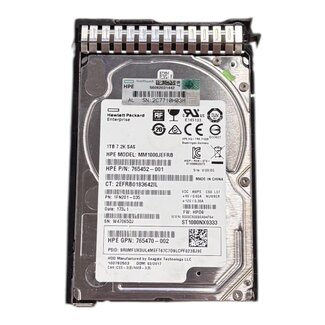HPE 765470-002, 1TB, 2.5 inch, SAS-3, 7200 RPM