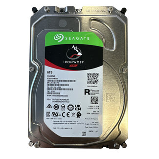 Seagate  HDD, 6TB, 3.5 inch, SATA-3, 5400 RPM, Interne HDD, (MPN: ST6000VN001)