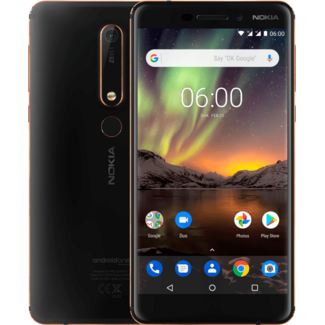 Nokia 6.1 32GB Zwart