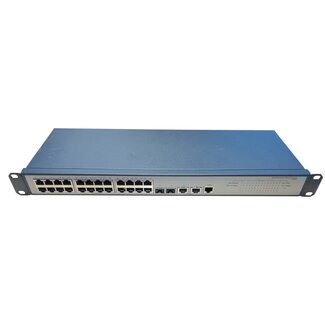 HPE JG960A, 1U, Ethernet, 10/100/1000 Mb/s, 24-port, 2x SFP+