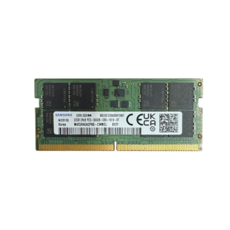 Samsung 32GB, DDR5, 5600MHz, SODIMM, NON-ECC, (MPN: M425R4GA3PB0-CWMOL)