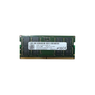 Micron 32GB, DDR5, 5600MHz, SODIMM, NON-ECC, (MPN: MTC16C2085S1SC56BD1)