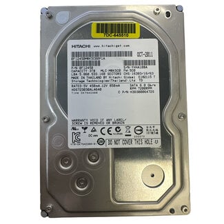 HDD, 3TB, 3.5 inch, SATA-3,  7200 RPM, Interne HDD, (MPN: HDS723030ALA640)