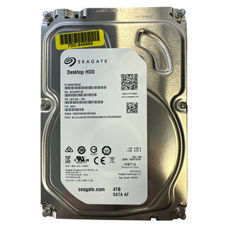 Seagate  4TB, 3.5 inch, SATA-3, 5900 RPM, (MPN: ST4000DM000)