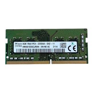 SK hynix 8GB, DDR4, 3200MHz, SODIMM, NON-ECC, (MPN: HMA81GS6CJR8N-XN)