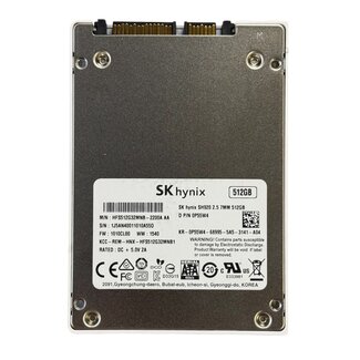 SK hynix HFS512G32MNB-2200A , 512GB, 2.5 inch, SATA-3, 520MB/s, 460MB/s
