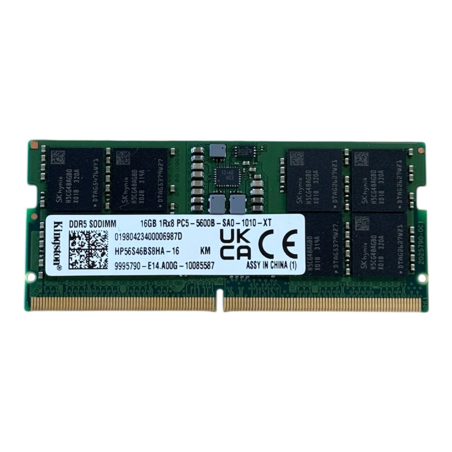 Kingston DDR5 SODIMM laptop memory module
