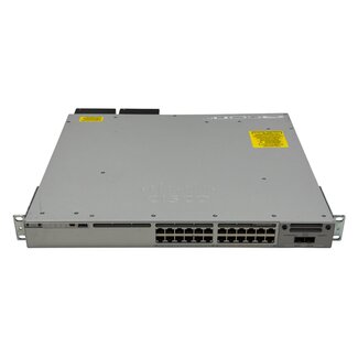Cisco C9300-24U-A, 1U, Ethernet, 10/100/1000 Mb/s, 24-port UPOE