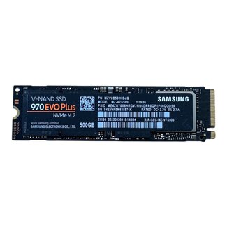 Samsung EVO series 970 Plus, 500GB, M.2, PCI Express 3.0 x4, NVMe 1.3