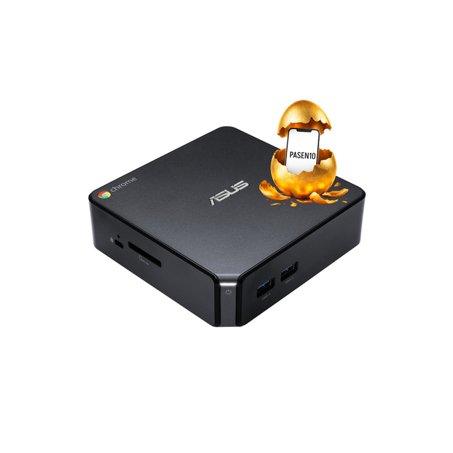 ASUS Chromebox 3, Intel i7-8th Gen, 4GB, 32GB SSD