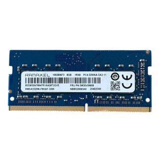 8GB, DDR4, 3200MHz, SODIMM, NON-ECC, (MPN: 5M30V06809)