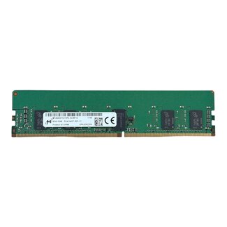 Micron 8GB, DDR4, 2400MHz, DIMM, ECC, (MPN: MTA9ASF1G72PZ-2G3B1IG)
