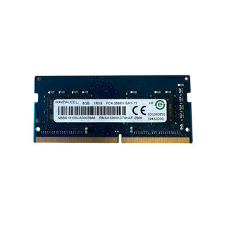 8GB, DDR4, 2666MHz, SODIMM, NON-ECC, MPN: RMSA3260KC78HAF-2666