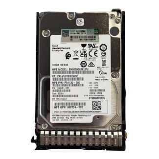 HPE 870795-001, 900GB, 2.5 inch, SAS-3, 15.000 RPM