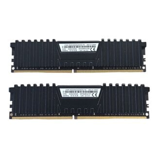 Corsair CMK16GX4M2A2400C16, 16GB (2x 8GB kit), DDR4, 2400MHz, UDIMM, NON-ECC