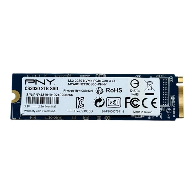 XL68 CS3030, 2TB, M.2, PCI Express 3.0 x4, 3.500MB/s, 3.000MB/s