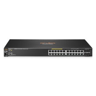 Aruba J9773A, 24-port, 4x SFP, 10/100/1000 Mb/s, 1U, PoE, Managed Switch