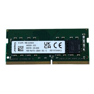 Kingston 16GB, DDR4, 3200MHz, SODIMM, NON-ECC, (MPN: K1CXP8-MIB)