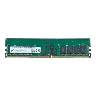 Micron 8GB, DDR4, 2400MHz, UDIMM, NON-ECC, (MPN: MTA8ATF1G64AZ-2G3H1)