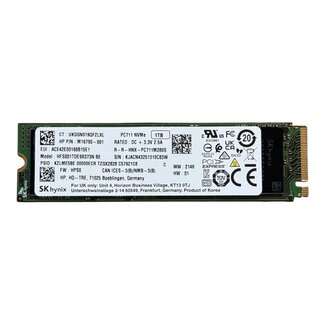 SK hynix PC711, 1TB, 2.5 inch, PCI Express 3.0 x4, 3500 MB/s, 3200 MB/s