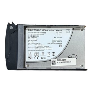 Intel SSDSC2BB480G4, 480GB, 2.5 inch, SATA-3, 500MB/s, 410MB/s