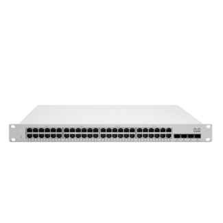 Cisco Switch, 1U, Ethernet, 10/100/1000 Mb/s, 48 ports, (MPN: MS225-48LP)