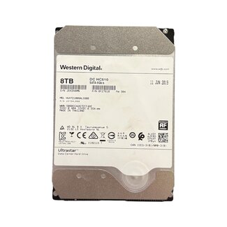 Western Digital DC HC510, 0F27610, 8TB, 3.5 inch, SATA-3, 7200 RPM