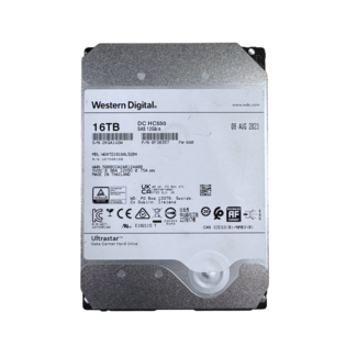 Western Digital 16TB, 3.5 inch, SAS-3, 7200 RPM, HDD, (MPN: 0F38357)