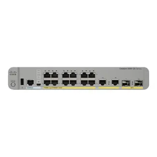 Cisco WS-C3560CX-12PD-S, 1U, Ethernet, 10/100/1000 Mb/s, 12-port, 2x SFP+