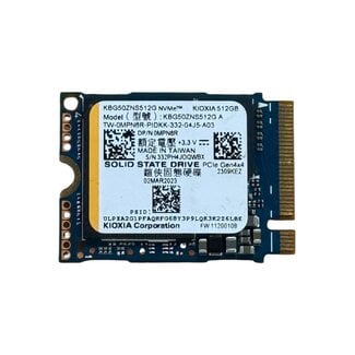 KBG50ZNS512G, 512GB, M.2, PCI Express 4.0 x4, 3500MB/s, 2700MB/s