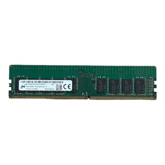Micron 16GB, DDR4, 2400MHz, UDIMM, ECC, (MPN: MTA18ASF2G72AZ-2G3B1ZG)