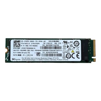 SK hynix PC711, 1TB, 2.5 inch, PCI Express 3.0 x4, 3500 MB/s, 3200 MB/s