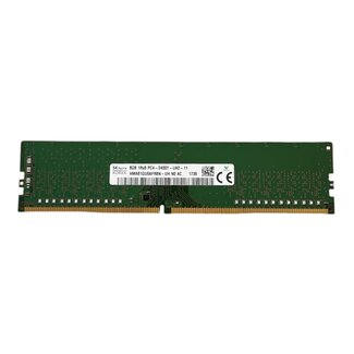 SK hynix 8GB, DDR4, 2400MHz, UDIMM, NON-ECC, (MPN: HMA81GU6AFR8N-UH)