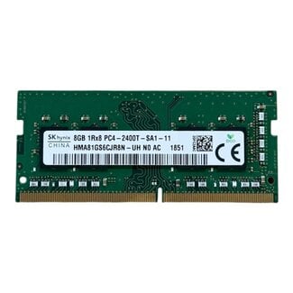 SK hynix 8GB, DDR4, 2400MHz, SODIMM, NON-ECC, (MPN: HMA81GS6CJR8N-UH)