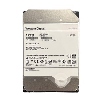 Western Digital DC HC520, 0F29560, 12TB, 3.5 inch, SAS-3, 7200 RPM