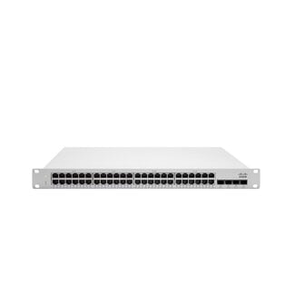 Cisco MS225-48FP, 1U, Ethernet, 10/100/1000 Mb/s, 48-port, 4x SFP+