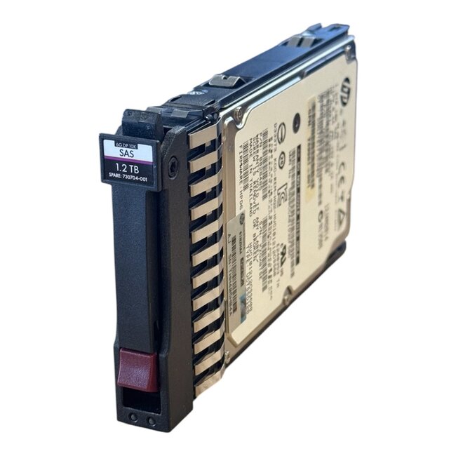 HP  730704-001, 1.2TB, 2.5 inch, SAS-2, 10.000 RPM