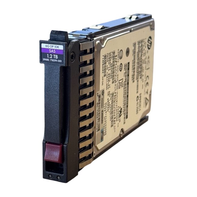 HP  718291-001, 1.2TB, 2.5 inch, SAS-2, 10.000 RPM