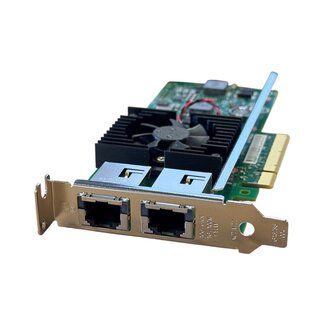 Dell 3DFV8 (X540-T2), 10Gb/s Dual Port PCIe Network Card (Low Profile)
