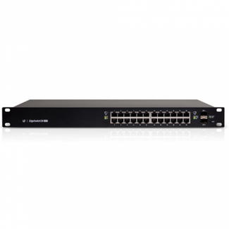 Ubiquiti EdgeSwitch 24 Lite, 1U, Ethernet, 10/100/1000 Mb/s, 24-port