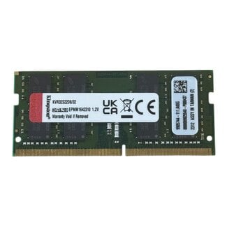 Kingston 32GB, DDR4, 3200MHz, SODIMM, NON-ECC, (MPN: KVR32S22D8/32)