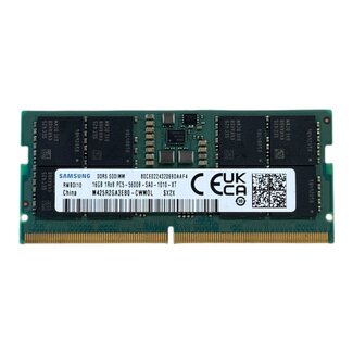 Samsung 16GB, DDR5, 5600MHz, SODIMM, NON-ECC, (MPN: M425R2GA3EB0-CWM0L)
