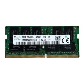 SK hynix 16GB, DDR4, 2133MHz, SODIMM, ECC, (MPN: HMA82GS7MFR8N-TF)