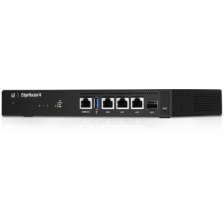 Ubiquiti EdgeRouter 4, 1U, Ethernet, 4GBs, 4x Ethernet, (MPN: ER4)