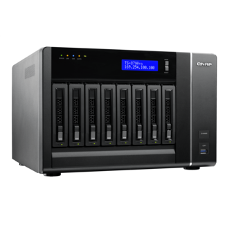 TS-879 PRO, Core i3-2120, 2GB RAM, 8x (2.5/3.5inch) SATA bays