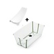 Stokke Flexi bath set - tranparent groen Stokke Flexi bath set - tranparent groen