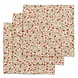 Konges Slojd 3 pack muslin doeken - gots carnations - 65X65cm Konges Slojd 3 pack muslin doeken - gots carnations - 65X65cm