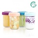 Babymoov Glazen bewaarpotjes + Bio receptenboek Babymoov Glazen bewaarpotjes + Bio receptenboek