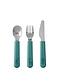 Mepal kinderbestekset mio 3-delig - deep turquoise Mepal kinderbestekset mio 3-delig - deep turquoise