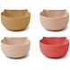 Liewood Filiz snack bowl 4-pack - Cat tuscany rose multi mix | Liewood Liewood Filiz snack bowl 4-pack - Cat tuscany rose multi mix | Liewood